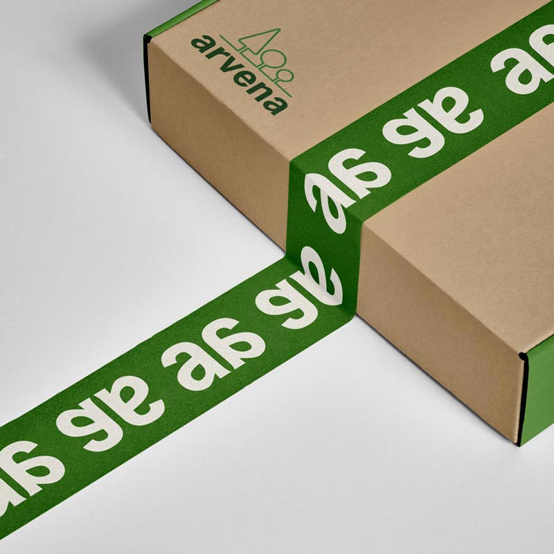 Branding de arvena: Caja