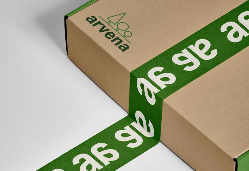Branding de arvena: Caja