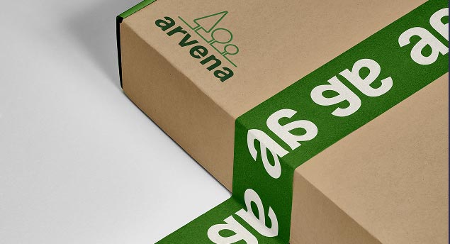 Branding de arvena: Caja