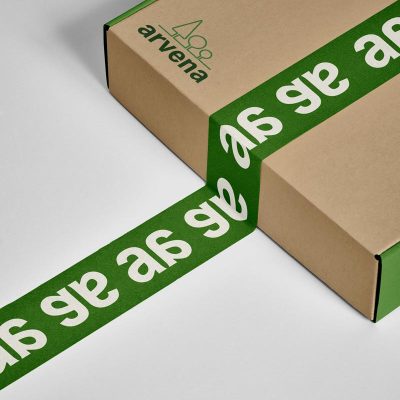 Branding de arvena: Caja